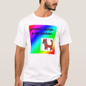 Grafisch ontwerp is mijn passie t-shirt (Voorkant)