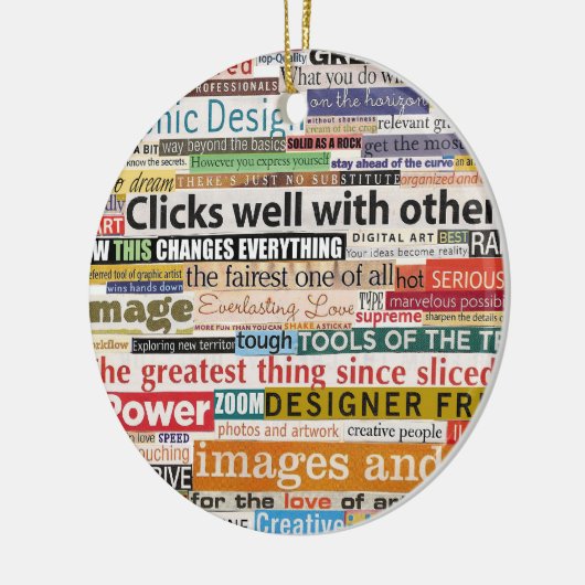 Grafisch ontwerp keramisch ornament (Links)