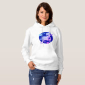 Grafisch ontwerp Manta Ray Lover Hoodie (Voorkant volledig)