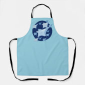 Grafisch ontwerp Manta Ray Lover Schort (Voorkant)