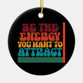 grafisch ontwerp met positieve energie keramisch ornament