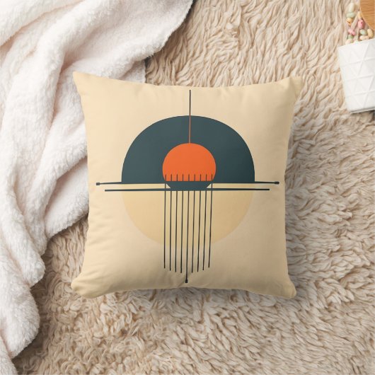 Grafisch ontwerp Retro Kussen (Deken)