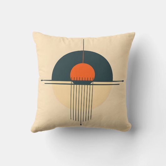 Grafisch ontwerp Retro Kussen (Achterkant)