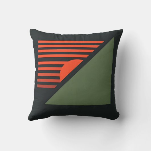 Grafisch ontwerp Retro Kussen (Achterkant)