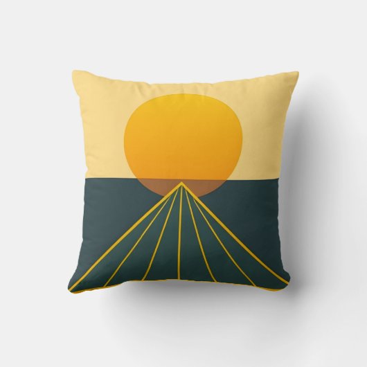 Grafisch ontwerp Retro Kussen (Achterkant)