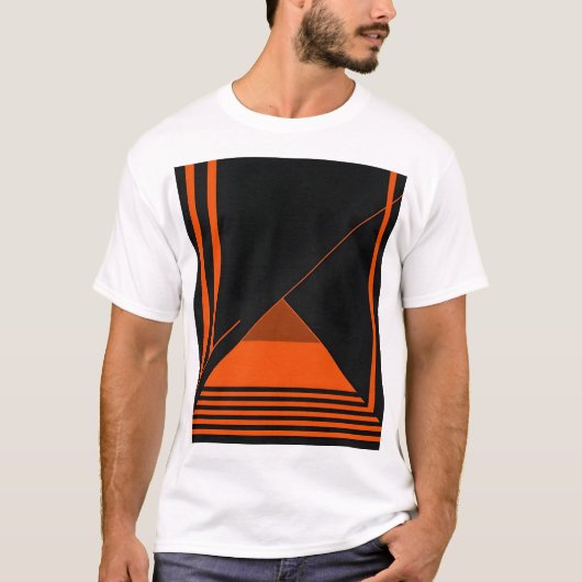 Grafisch ontwerp Retro T-shirt (Voorkant)
