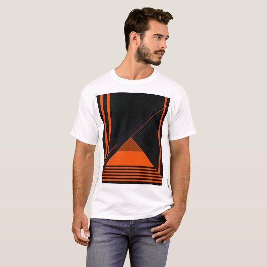 Grafisch ontwerp Retro T-shirt (Voorkant volledig)