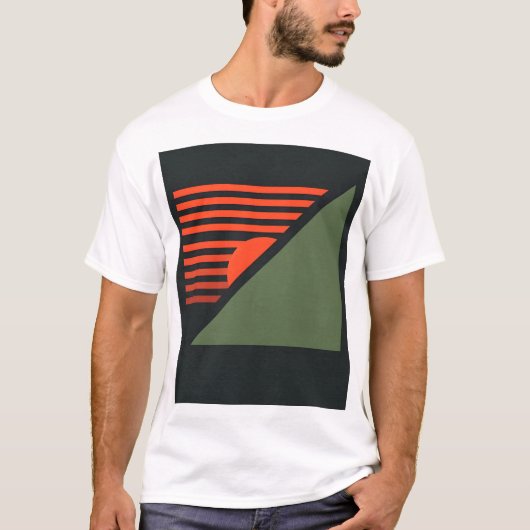 Grafisch ontwerp Retro T-shirt (Voorkant)
