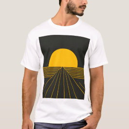 Grafisch ontwerp Retro T-shirt