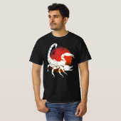 Grafisch ontwerp | Schorpioen silhouet T-shirt (Voorkant volledig)