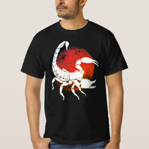 Grafisch ontwerp Schorpioen silhouet T-shirt