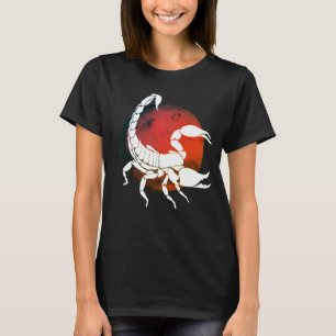 Grafisch ontwerp   Schorpioen silhouet T-shirt