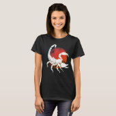 Grafisch ontwerp | Schorpioen silhouet T-shirt (Voorkant volledig)