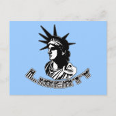 Grafisch ontwerp Statue of Liberty Products Briefkaart (Voorkant)