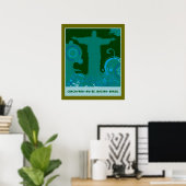 Grafisch ontwerp van Corcovado Poster (Thuiskantoor)