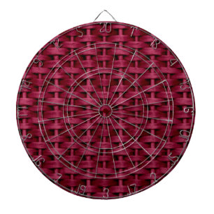 Grafisch ontwerp van de Rode Wiekerkunst Dartbord