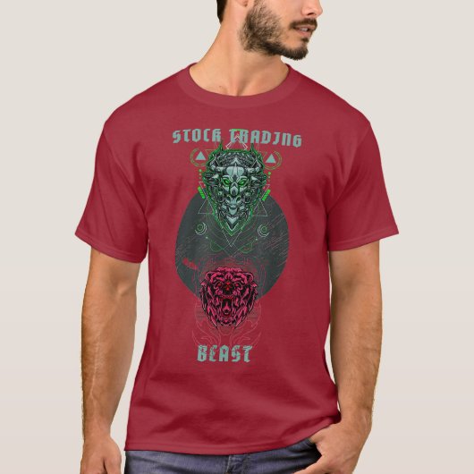 Grafisch ontwerp van het Beest van de Handel van d T-shirt (Voorkant)