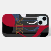 grafisch ontwerp van muzieknotities op maat Case-Mate iPhone case (Achterkant (horizontaal))