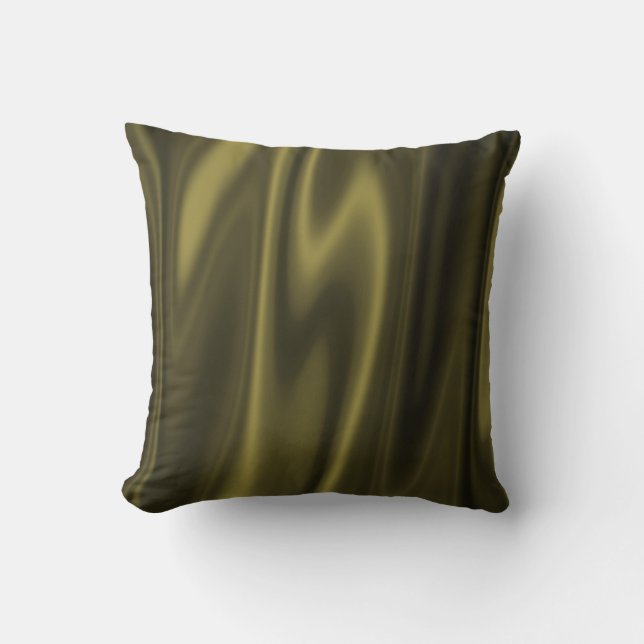 Grafisch ontwerp van Olive Green Fabric Kussen (Voorkant)