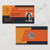 Grafisch ontwerp visitekaartje (Voorkant / Achterkant)