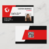 Grafisch ontwerp visitekaartje (Voorkant / Achterkant)