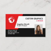 Grafisch ontwerp visitekaartje (Voorkant)