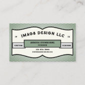 Grafisch ontwerpbedrijf visitekaartje (Voorkant)