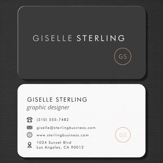 Grafisch Ontwerper Professioneel Visitekaartje