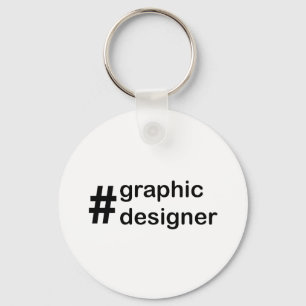 Grafisch Ontwerper Sleutelhanger