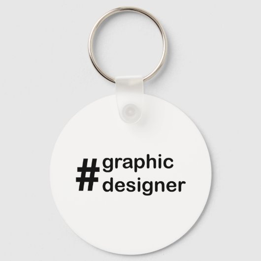 Grafisch Ontwerper Sleutelhanger (Voorkant)