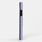 Grafisch Ontwerppatroon - wit blauw + jouw tekst Case-Mate iPhone Case (Achterkant/rechts)