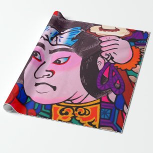 Grafisch op de Japanse Traditionele Kiteart,kite,s Cadeaupapier