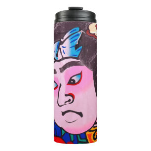 Grafisch op de Japanse Traditionele Kiteart,kite,s Thermosbeker