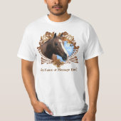 Grafisch paard t-shirt (Voorkant)