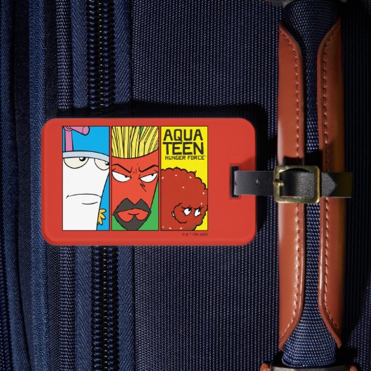 Grafisch paneel van het Karakter van de Drijvende Bagagelabel (Voorkant Insitu 4)