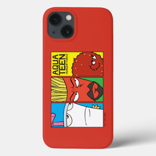 Grafisch paneel van het Karakter van de Drijvende  Case-Mate iPhone Case (Achterkant)