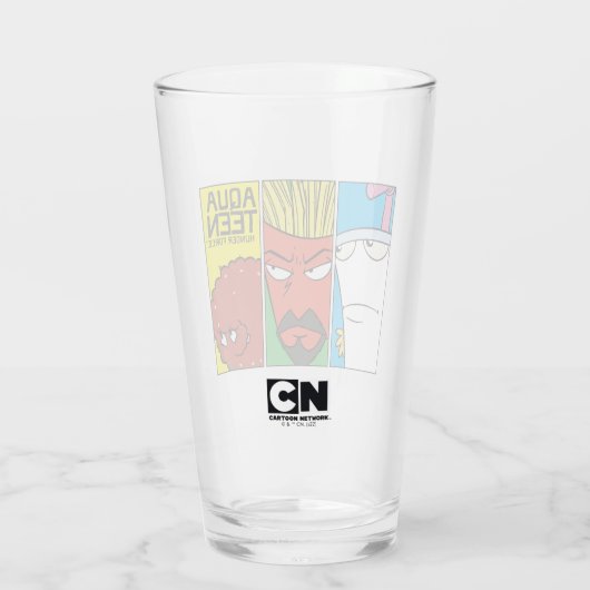 Grafisch paneel van het Karakter van de Drijvende  Glas (Achterkant)