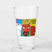 Grafisch paneel van het Karakter van de Drijvende  Glas (Voorkant)