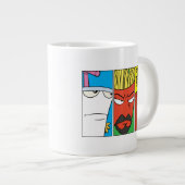 Grafisch paneel van het Karakter van de Drijvende  Grote Koffiekop (Voorkant rechts)