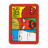 Grafisch paneel van het Karakter van de Drijvende  Magneet (Verticaal)