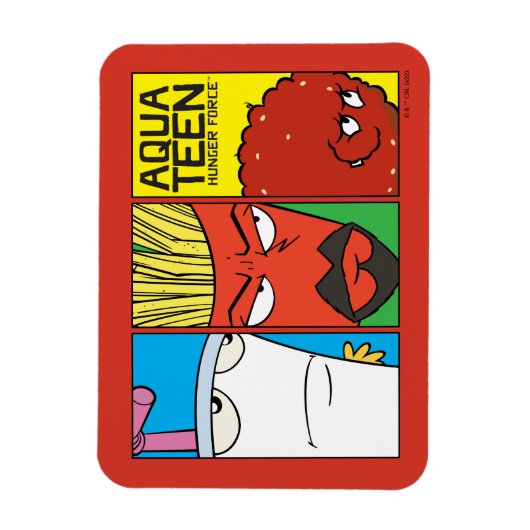 Grafisch paneel van het Karakter van de Drijvende  Magneet (Verticaal)