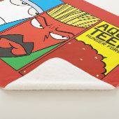 Grafisch paneel van het Karakter van de Drijvende Sherpa Deken (3/4)