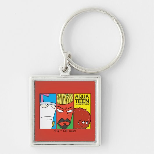 Grafisch paneel van het Karakter van de Drijvende  Sleutelhanger (Voorkant)