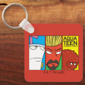 Grafisch paneel van het Karakter van de Drijvende Sleutelhanger (Voorkant)