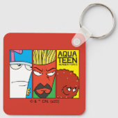 Grafisch paneel van het Karakter van de Drijvende Sleutelhanger (Achterkant)