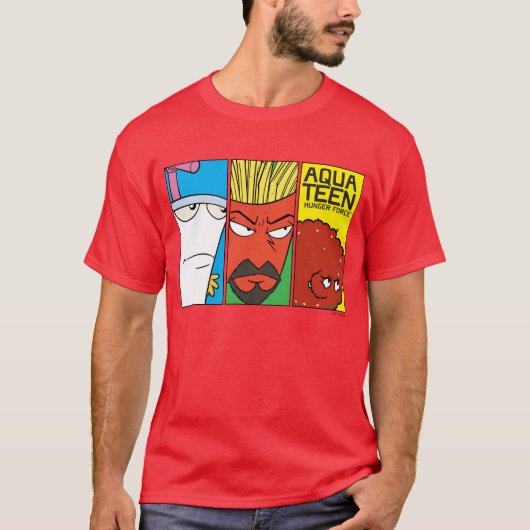 Grafisch paneel van het Karakter van de Drijvende T-shirt (Voorkant)