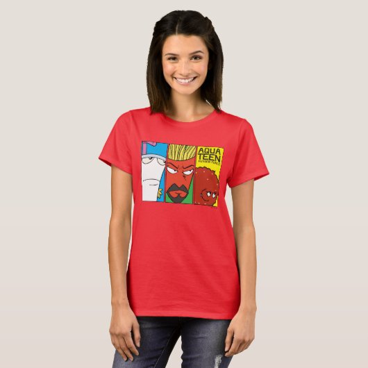 Grafisch paneel van het Karakter van de Drijvende T-shirt (Voorkant volledig)