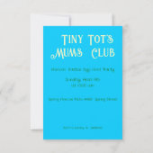 grafisch Pasen landschap Kaart (Achterkant)