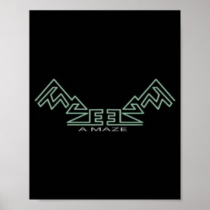 Grafisch patroon Casual zomer kleding Uniek ontwer Poster