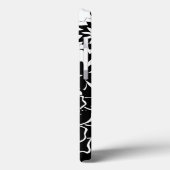 Grafisch patroon zwart-wit van Floral Garden Case-Mate iPhone Case (Achterkant / Links)